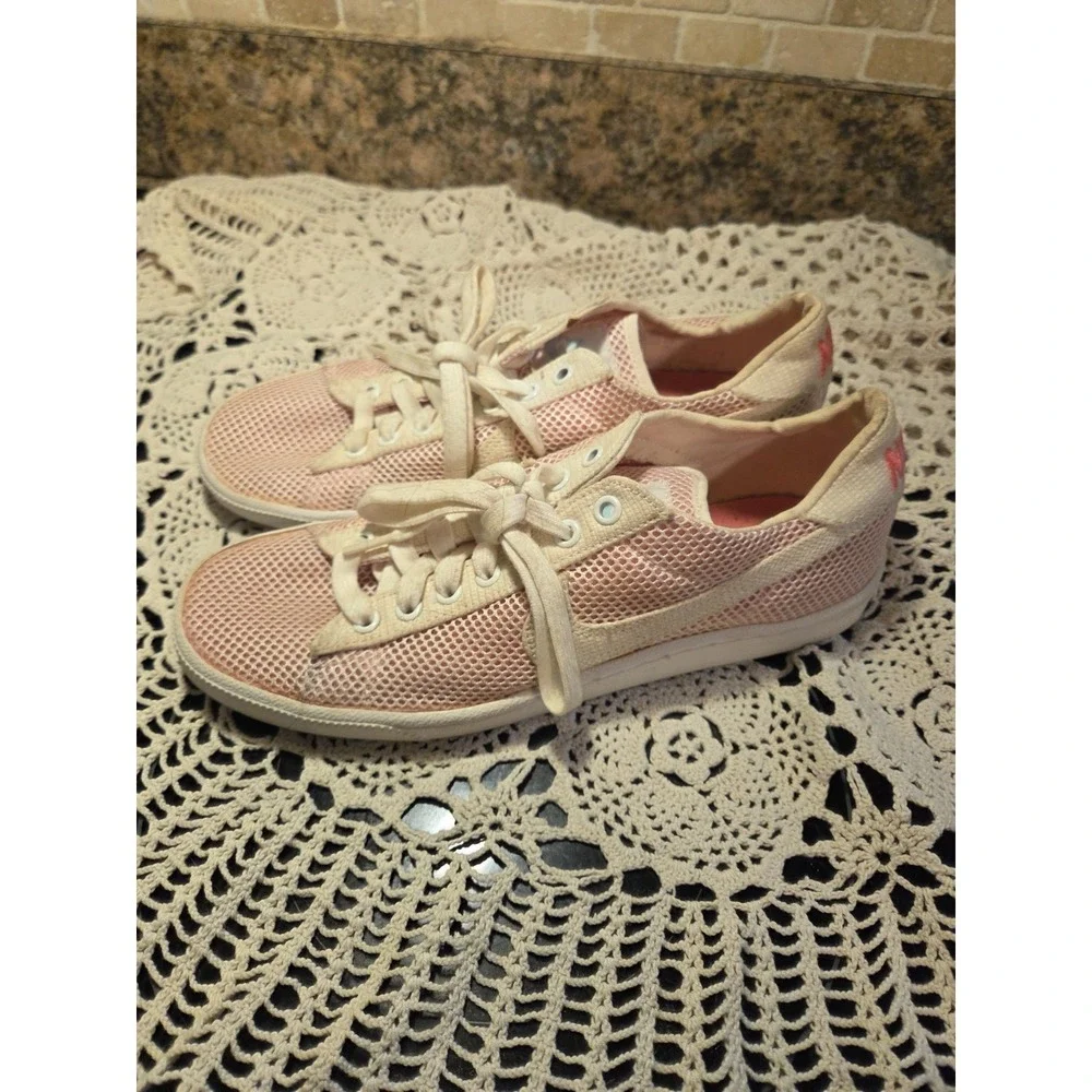 Vintage Nike Pink Mesh Sneakers Womens Size 8.5